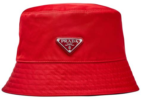 prada red tagcap|Prada Bucket Hats & Hats for Women .